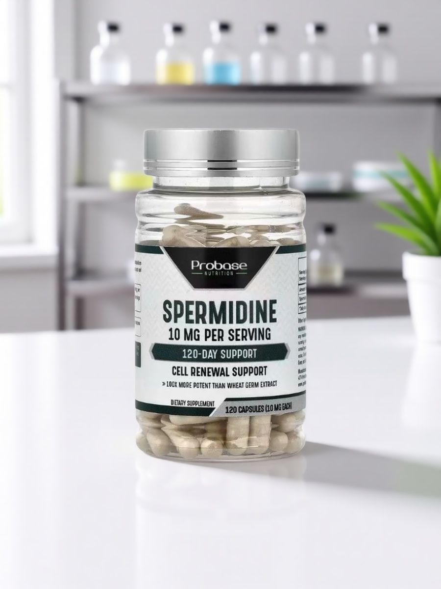 Спермидин 500 мг, 120 капсул Probase Nutrition