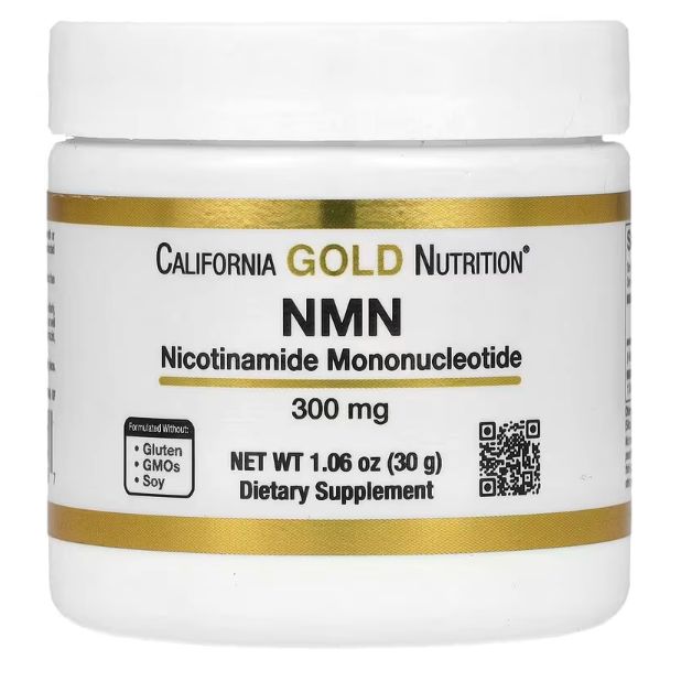 california gold nutrition, никотинамид мононуклеотид (nmn) в порошке, 30 г