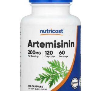 Артемизинин 100 мг 120 капсул Nutricost в банке