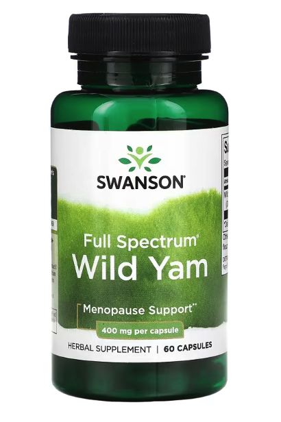 Swanson дикий ямс 400 мг, 60 капсул