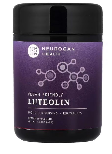 neurogan health, лютеолин, 120 таблеток (100 мг в 1 таблетке)