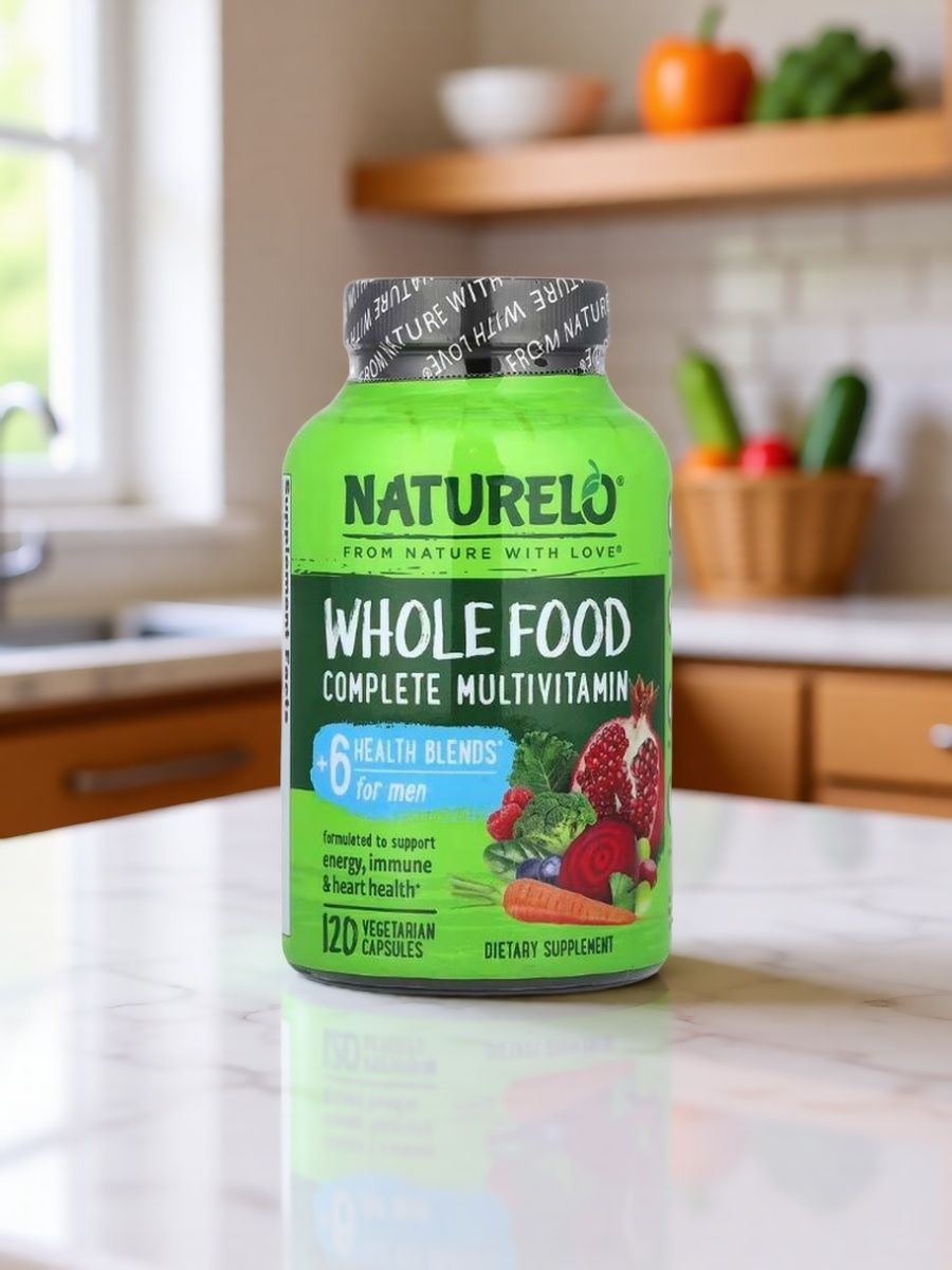 NATURELO мультивитамины для мужчин 120 вегетарианских капсул