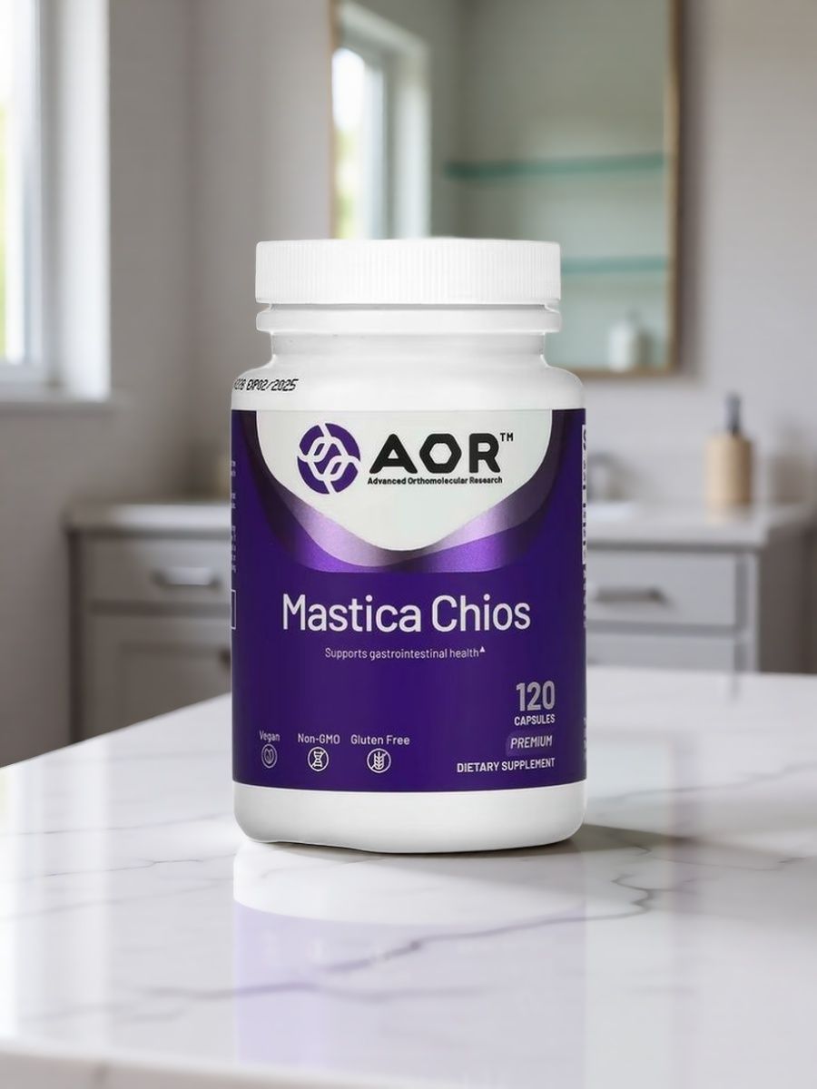 Mastica Chios 400 мг, 120 капсул AOR в упаковке