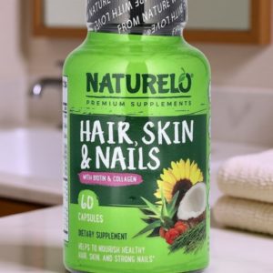 Капсулы NATURELO для волос, кожи и ногтей с биотином и коллагеном, 60 шт