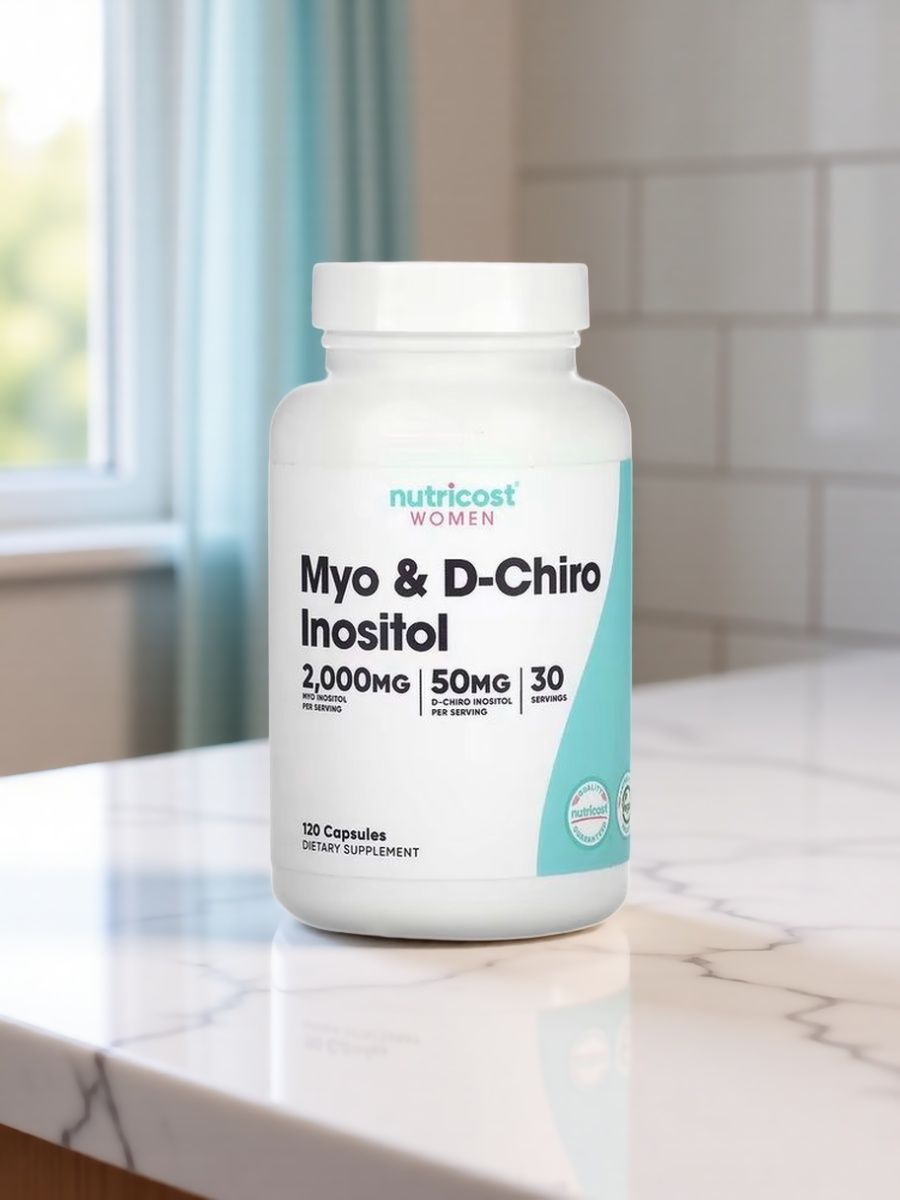 Nutricost мио и D-хиро инозитол 120 капсул