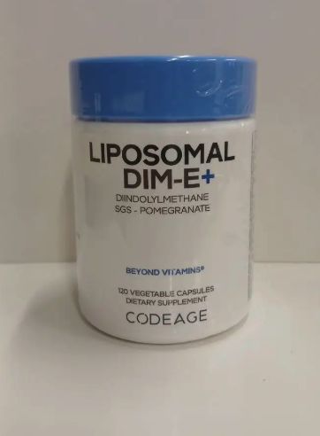 codeage, liposomal dim e+, дииндолилметан и витамин e, 120 растительных капсул