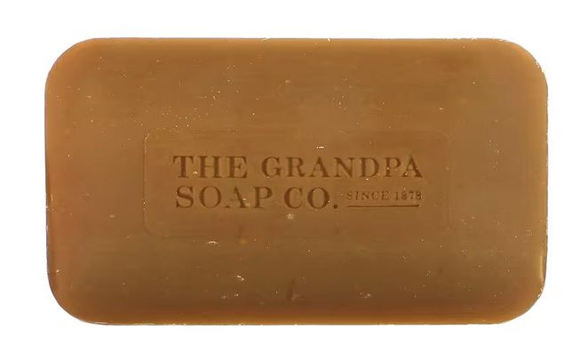Дегтярное мыло для лица и тела, 120 г (4,25 унции) ,the grandpa soap co.