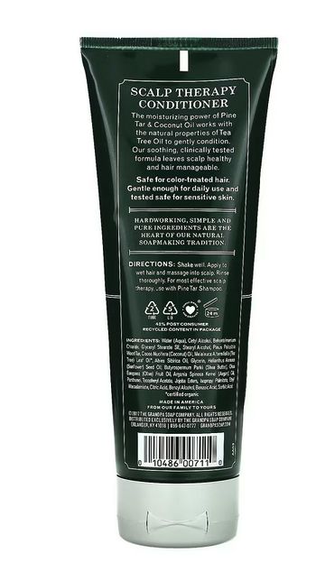 the grandpa soap co., кондиционер с сосновым дегтом, для кожи головы, 237 мл (8 жидк. унций)