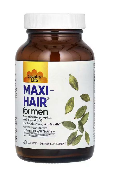 Maxi-Hair 60 мягких желатиновых капсул витамины волос