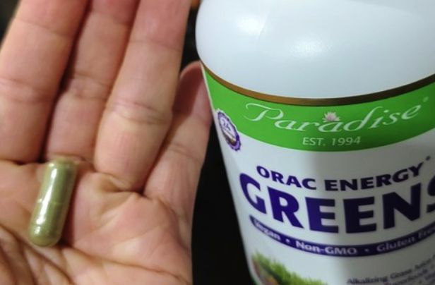 paradise herbs, orac energy greens, суперфуд , Мощный антиоксидант фрукты и овощи , 120 вегетарианских капсул