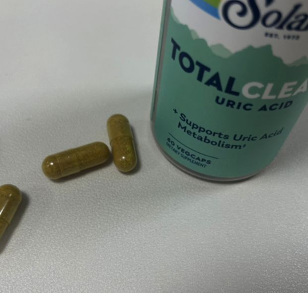 total cleanse, комплекс для выведения мочевой кислоты, 60 растительных капсул