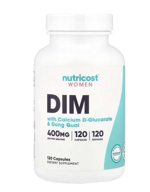 Нутрикост DIM 500 мг, 120 капсул, женское здоровье