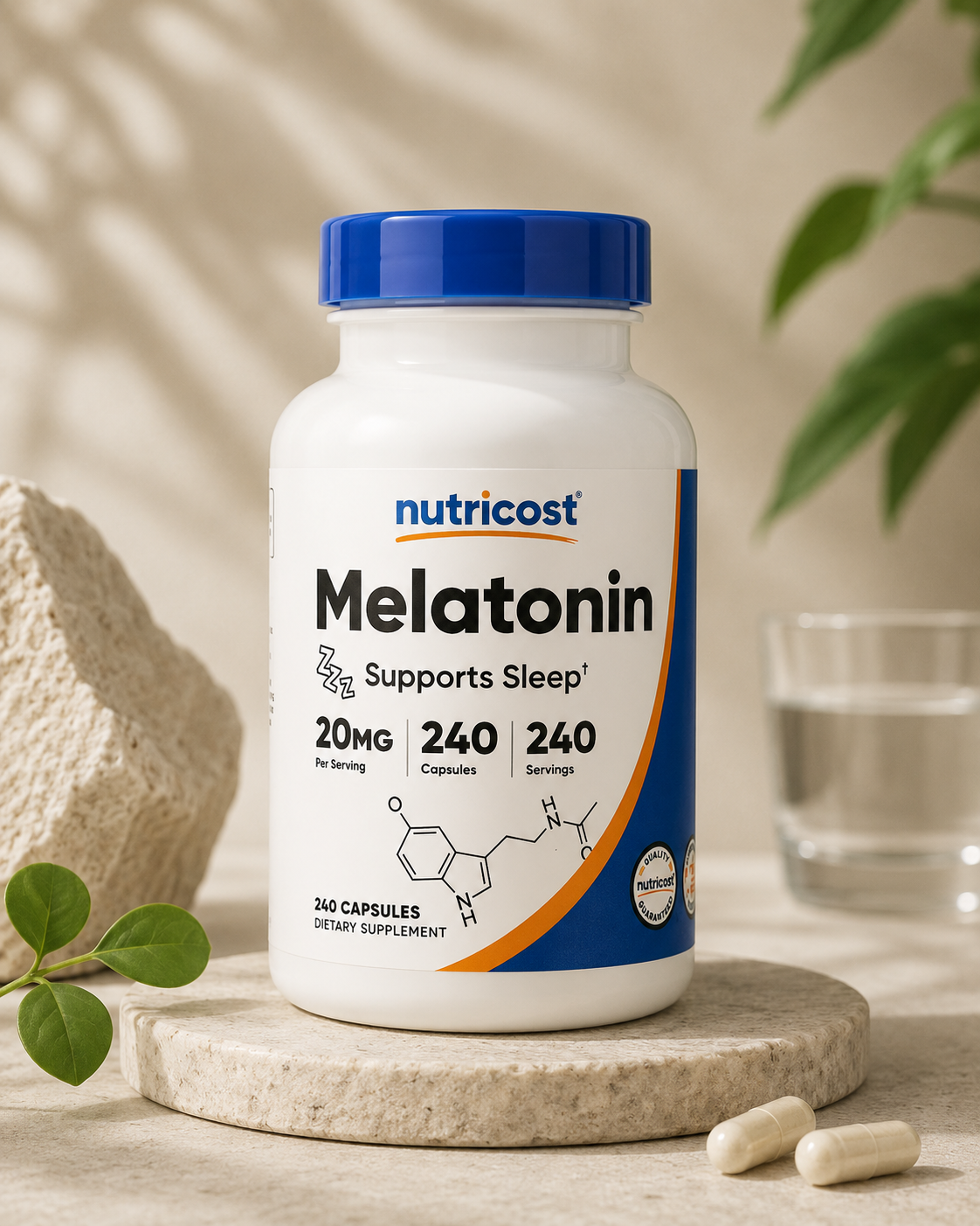 Nutricost, мелатонин