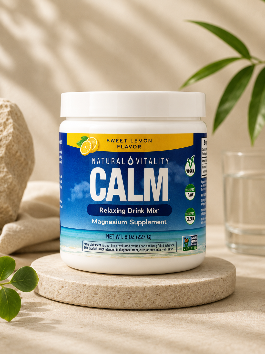 Natural Vitality, CALM®, смесь для расслабляющего напитка