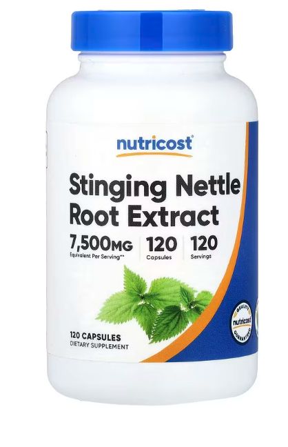 Nutricost экстракт корня крапивы 120 капсул