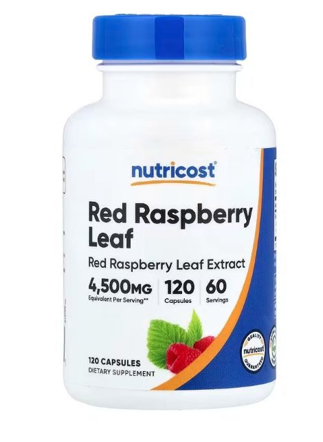 Nutricost, листья красной малины, 120 капсул — изображение 2