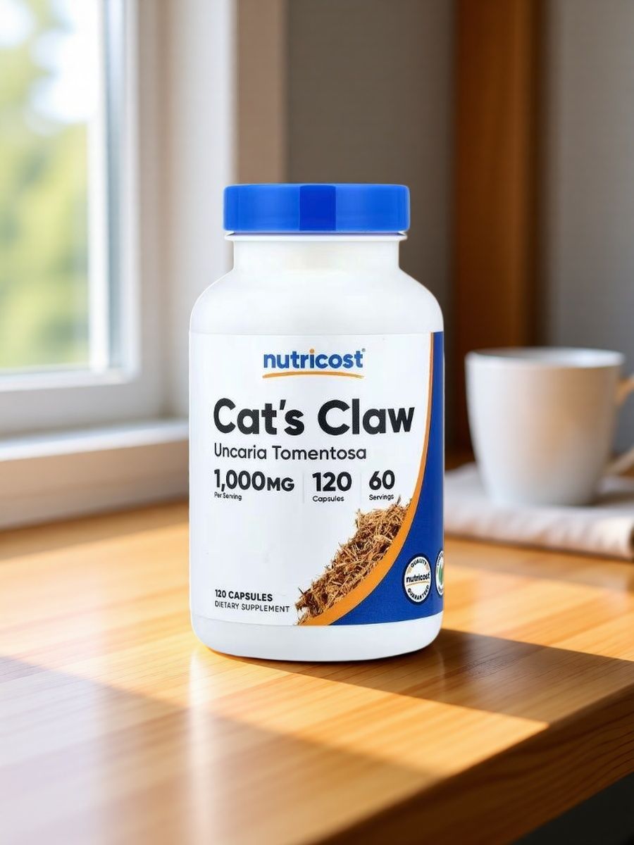 Кошачий коготь Nutricost 120 капсул