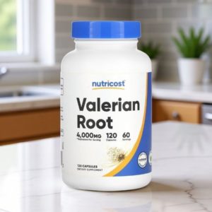 Корень валерианы Nutricost 4000 мг, 120 капсул