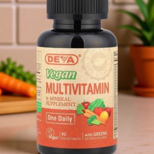 Банка мультивитаминов Deva для веганов, 90 таблеток